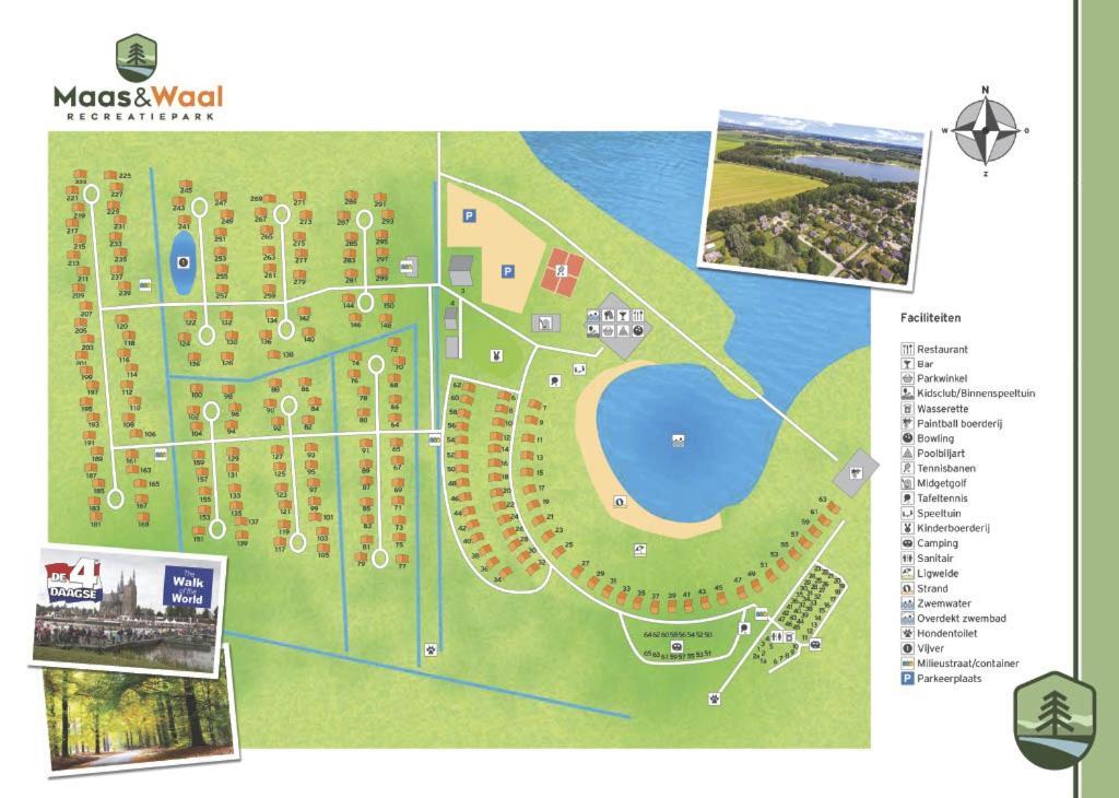 Recreatiewoning Maas En Waal 191 Villa Ewijk ภายนอก รูปภาพ